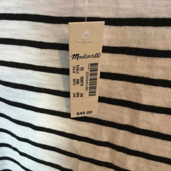 Madewell Forward Seam Striped Tank - Picture 3 of 6